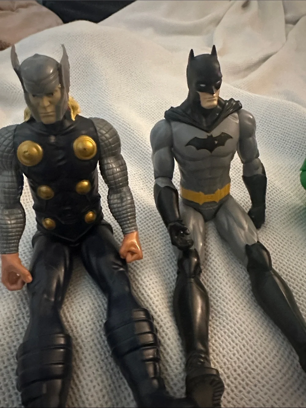 Batman and Villain Action Figure Set - Green, Gray, Black